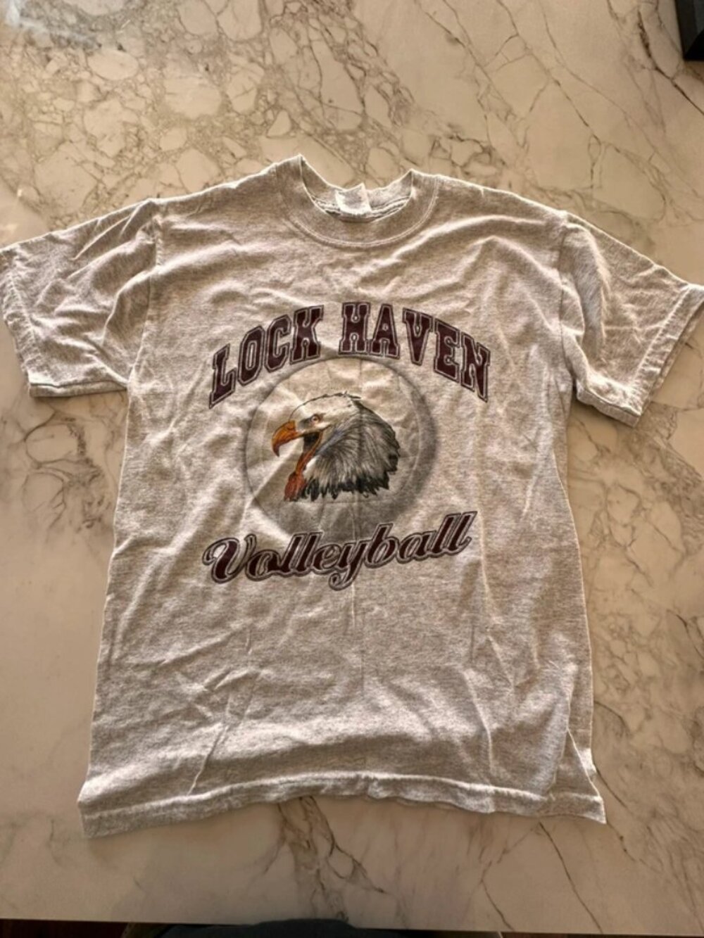 Lock Haven Volleyball Vintage Tee